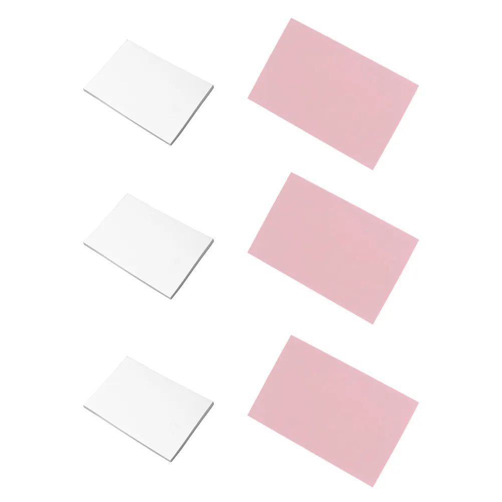 6Pcs Rubber Carving Blocks High Quality Tpr Material Suitable for DIY Rubber Stamp Carving Craft Blocks Accessories