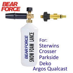 Foam Generator snow foam lance soap gun foam nozzle for Sterwins Crosser Parkside Deko Argos Qualcast High Pressure Car Washer