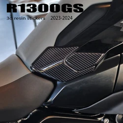 NEW R1300GS Triple Black Motorcycle Accessories Tank Pad 3D Epoxy Resin Sticker Protection Kit for R 1300 GS 2023-2024
