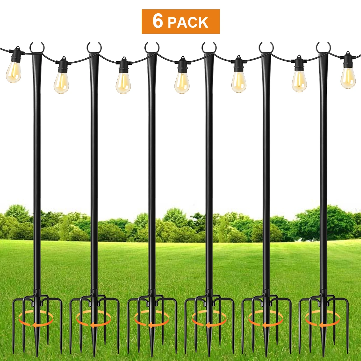 Obrázek kategorie: Sloupy řetězového osvětlení