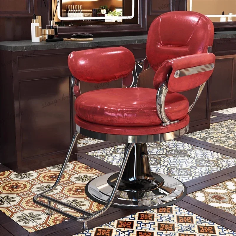 Factory Direct Hairdressing Hair Barber Chair Commercial Salon Supplies Shampoo Tray Swivel Barber Chair Tray Swivel Commercial