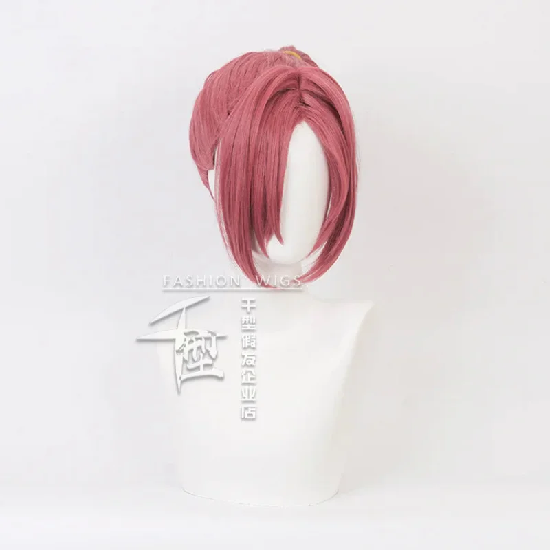 Mitsuba Sousuke Cosplay Anime Jibaku Shounen Toilet Bound Hanako Kun Cosplay Costume Pink Wig Halloween Hair Role Play