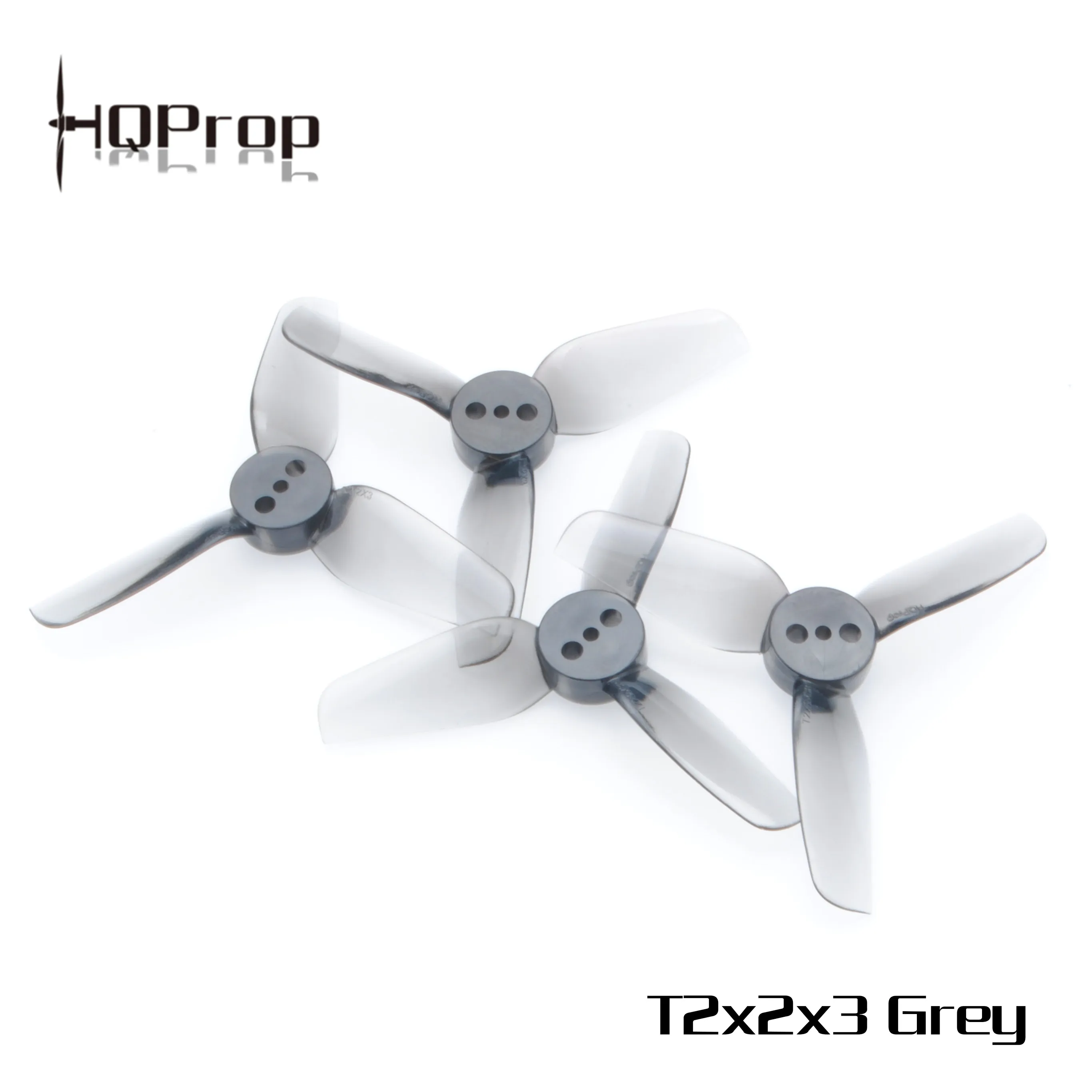 HQ Prop T2X2X3-PC 2" 3 Blade Propellers PC Material 0.75g 1.9/1.5mm Shaft for 2inch FPV Micro Racing Drone