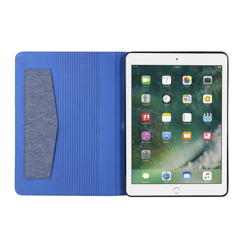 For iPad Air 2 Air 1 Case Cover for iPad 9.7 2018 2017 Case 5 6 5th 6th Generation Funda Fabric Smart Coque With Auto Sleep wake