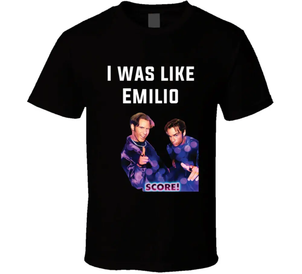 A Night At The Roxbury Score I Was Like Emilio Quote Fan T Shirt  Tees Cotton Luxury brand vintage oversized