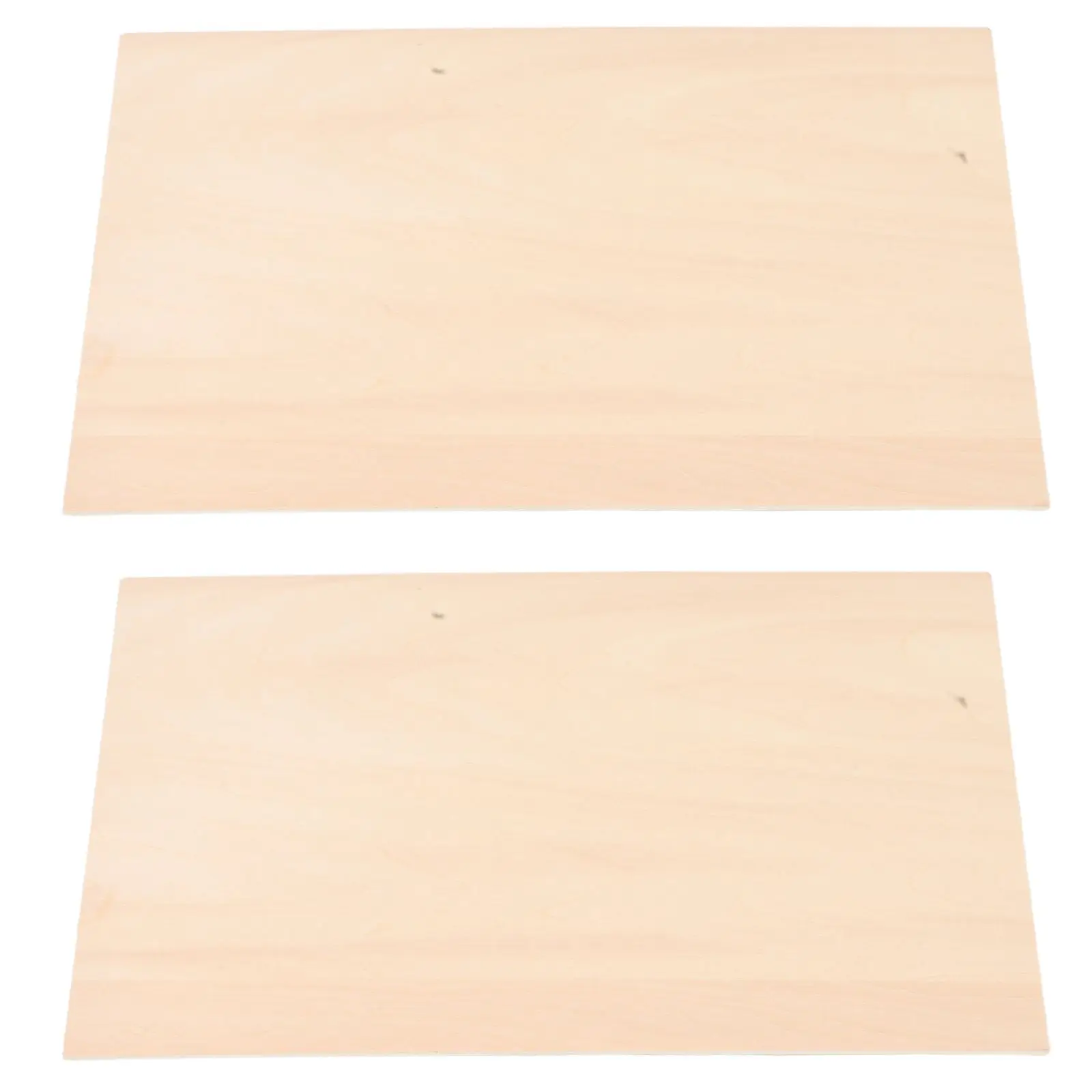 2 Pcs Drawing Diy Drawing Board Table Supply Board A3 Smooth Wood Panels Crafts Printmaking Lightweight Portable Boards