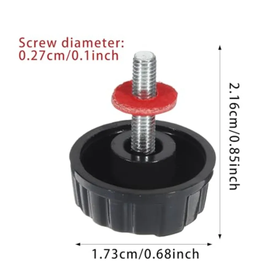 5 قطعة العالمي الصيد بكرة مقبض المسمار قبعات مسامير المكسرات قبعات الصيد بكرة استبدال أجزاء ل بكرات دوارة مقبض السلطة مقبض #3
