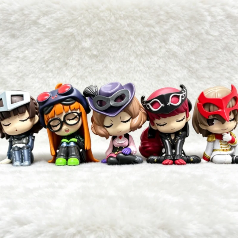 New Products  Anime And Exotic Music Sleeping On The Shoulder Sitting Posture Blind Box Desktop Decoration Festival Gift