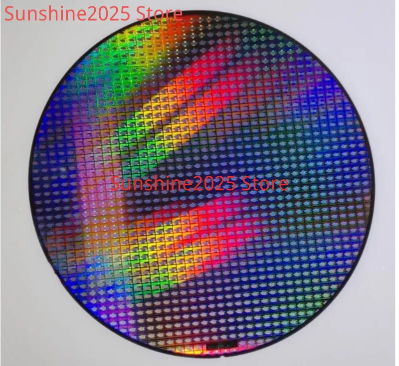 8 Inch 12 Inch 6 CPU Wafer, Photolithography Wafer, Integrated Circuit Chip, Semiconductor Silicon Wafer, Teaching and Testing