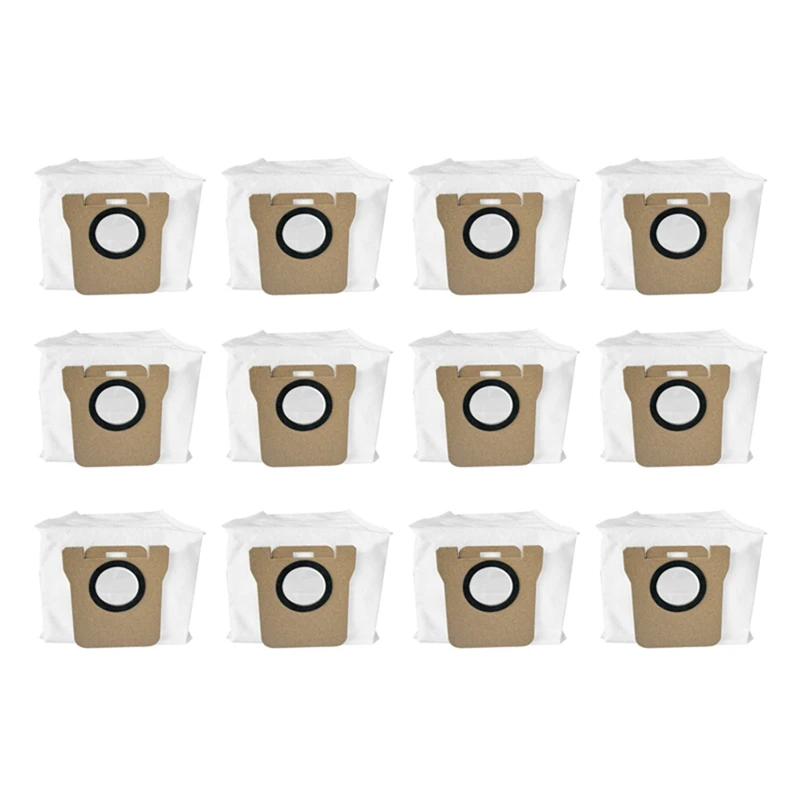 12pcs Fit for Xiaomi Robot Vacuum X20+/X20 Plus Replacement Parts Accessories Dust Bag