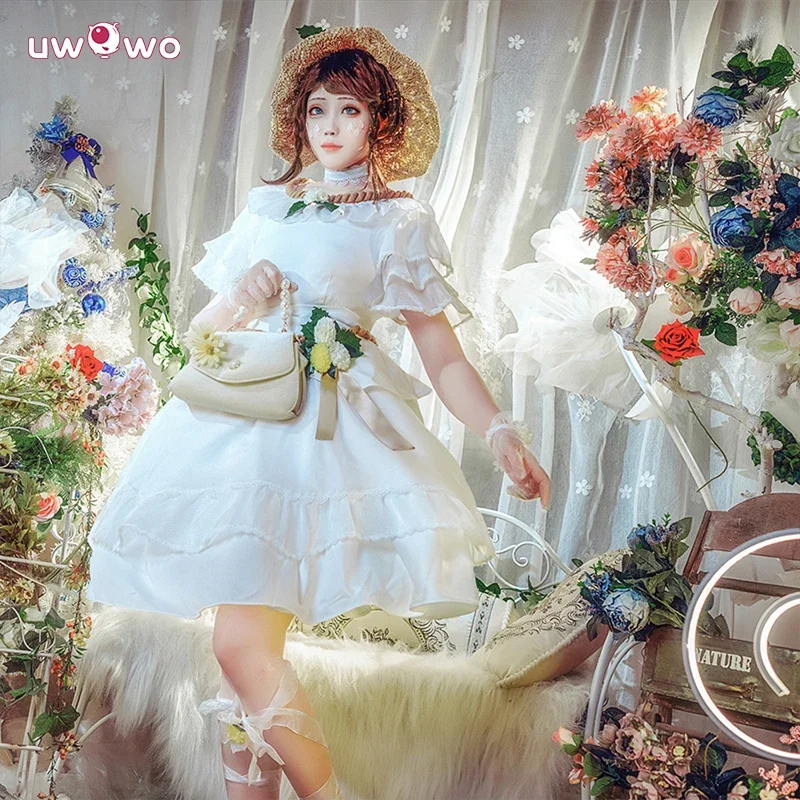 

Emma Woods Cosplay Collab Series Game Identity V Emma Woods Cosplay Costume Gardener Up In The Wind Skin Uniform Dress