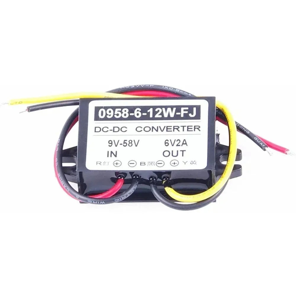DC 12V 24V 36V 48V 9V-72V Convert to 6V 2A 12W Step Down Car Power Inverters Waterproof Power Adapters Buck Voltage Converters image 4