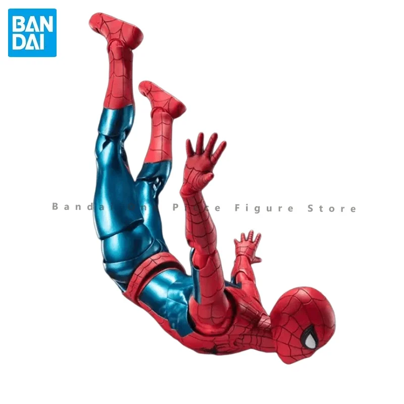 In Stock 100% Original S.H.Figuarts SHF SPIDER-MAN No Way Home New Red & Blue Suit Tom Holland Anime Action Figures Model Toys