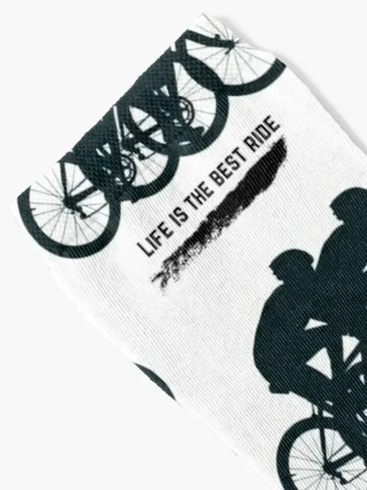 Bicycle ride Socks funny sock funny gift Woman Socks Men's