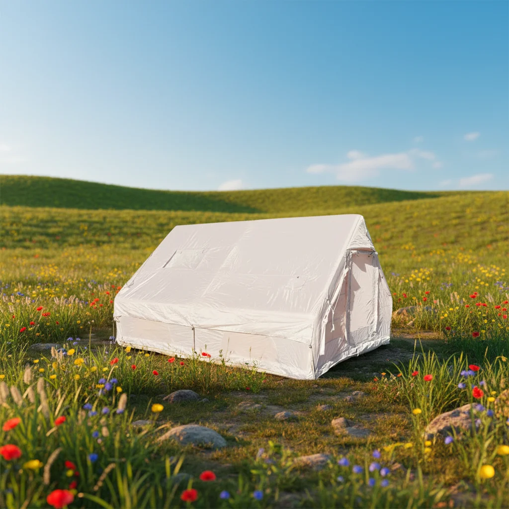 Wholesale Custom Luxury  Waterproof Inflatable PVC Air Tent Outdoor Inflatable Camping Tent for Outdoor Camping Family Activty