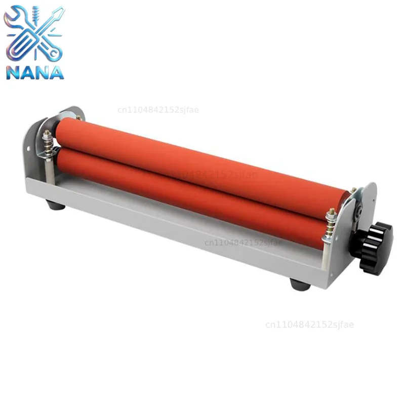 For photos, phone boxes, handicrafts, 254mm width manual crank cold laminate, portable 12-inch manual laminate