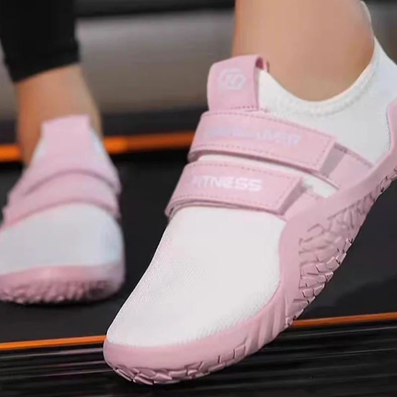 GYMDREAMER Squat Deadlift Weightlifting Fitness Shoes Lightweight Non-slip Breathable Indoor Gym Training Shoes for Men Women