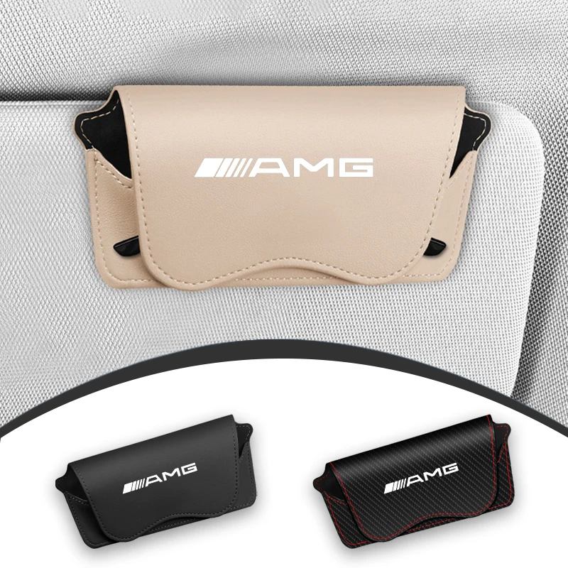 

Performance Car Glasses Case Eye Sunglasses Storage Box Holder For Mercedes Benz AMG W204 W205 W203 W211 W212 W213 W201 W210