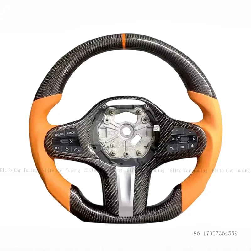 

For BMW Sport Carbon Fiber Steering Wheel G80 G81 G87 M2 M3 M4 M5 G01 G02 G05 G06 G07 G08 G18 G20 G21 G22 G24 G26 G30 G38