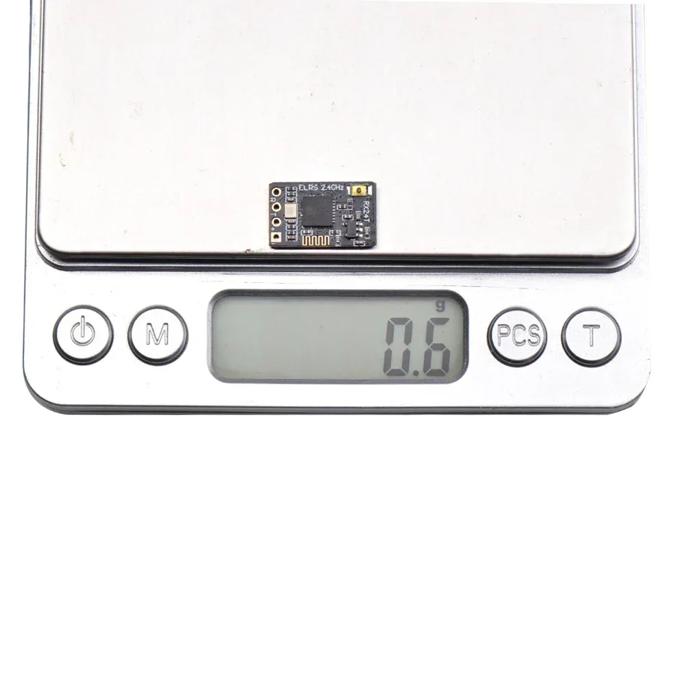 JHEMCU ExpressLRS RX24T 2.4G ELRS Radio Nano Long Range Receiver for FPV Racing Freestyle Long Range Drones DIY Parts LR4 LR5 RC