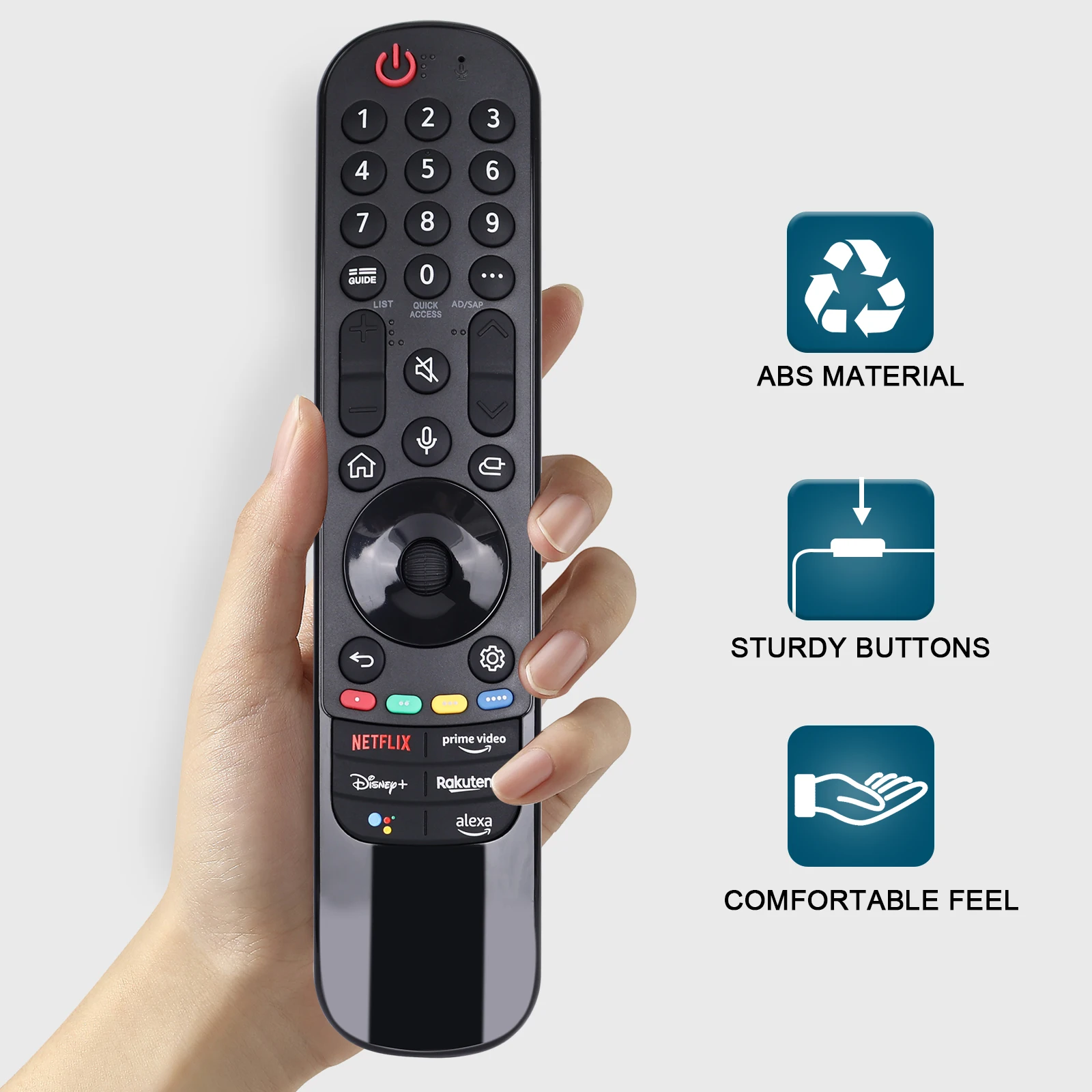 Mr23Ga Voice Control Maggic Remote Replacement for Lg Tv Mr22Gn with Pointer and Voice Function for with Lg 2018 to 2023 Uhd Ole