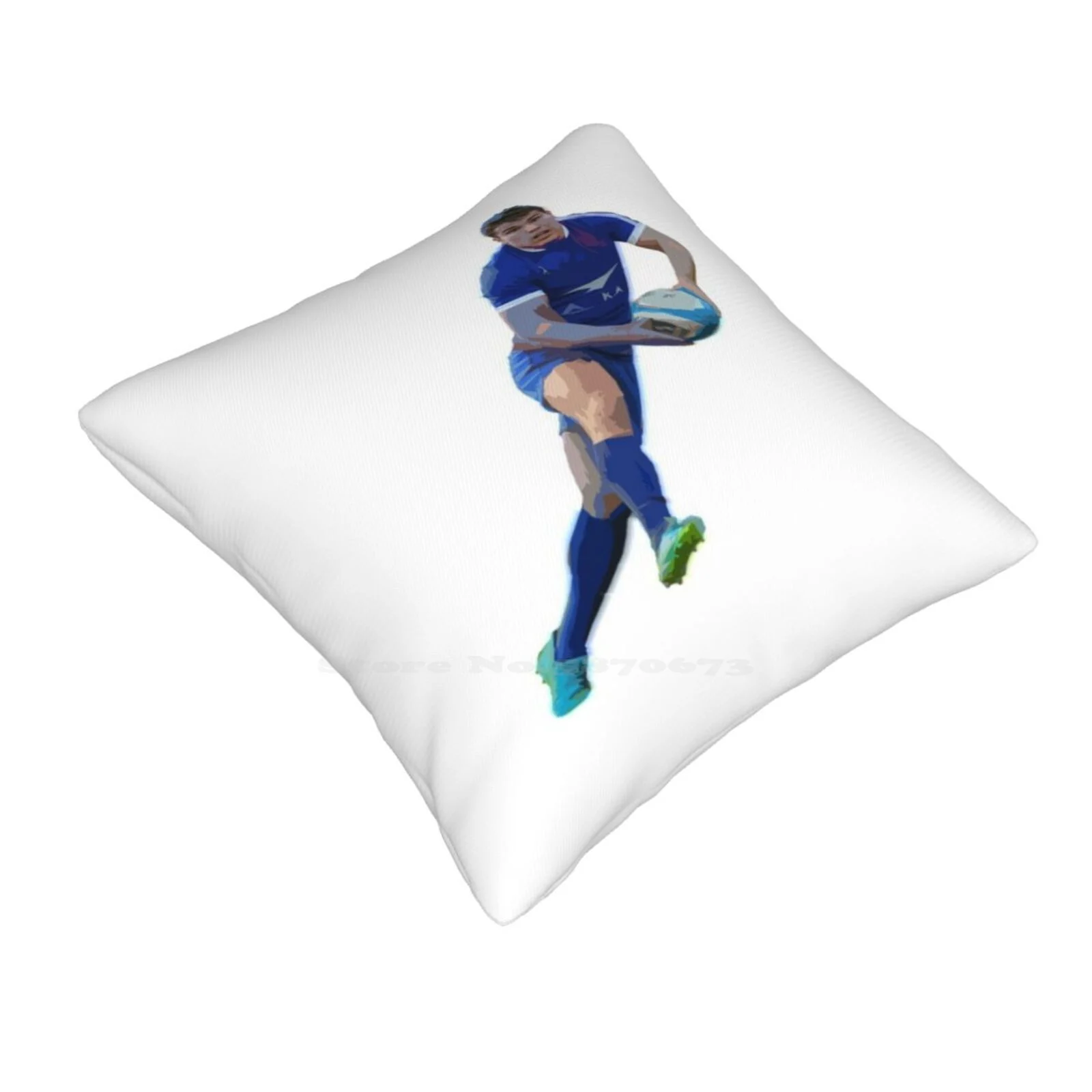 Antoine Dupont Home Sofa Car Waist Throw Pillowcase Kicking Sport Dan Carter Rugby Union New Zealand England Goal Kick