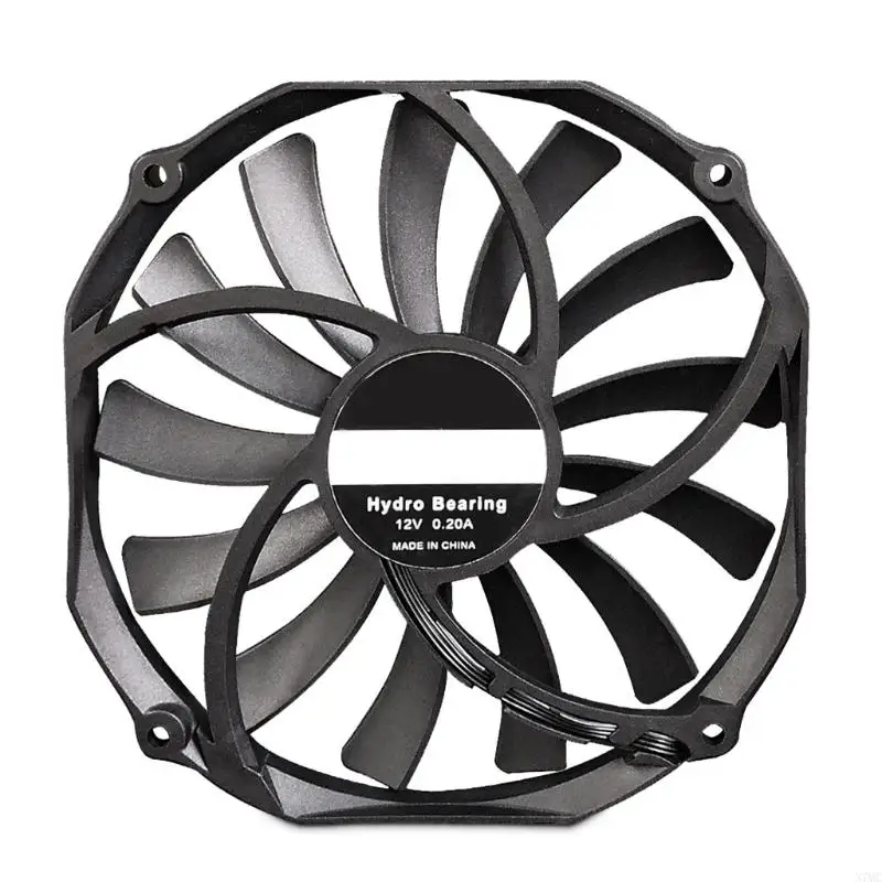 N7MC PWM Fan Silence Chassis Radiator สูง 13-Blade Design Low Pan Fan สำหรับ LGA1155 1156 1150 1151