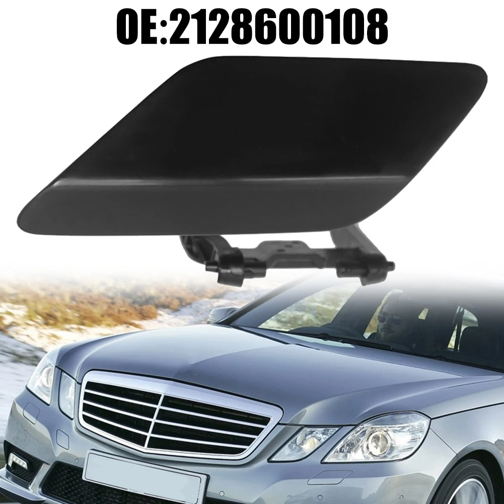 

1pcs Car Left And Right Headlight Cleaning Nozzle Covers 2128600108 2128600208 For Mercedes For E-Class For W212 For E200 For E2