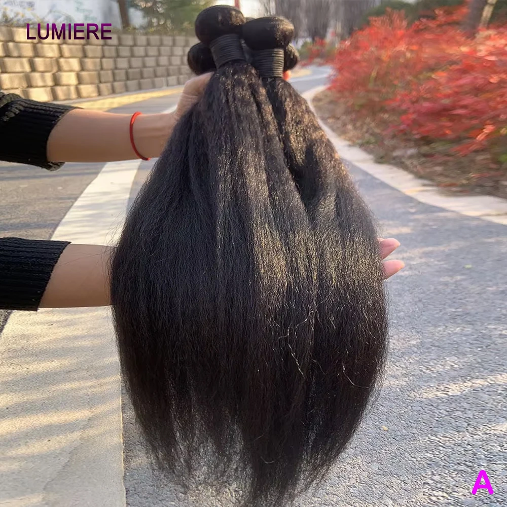 

Афро-кудрявые прямые глубокие вьющиеся пучки человеческих волос 3/4 пучка Малайзийское переплетение волос 100% наращивание человеческих волос Virgin Rew