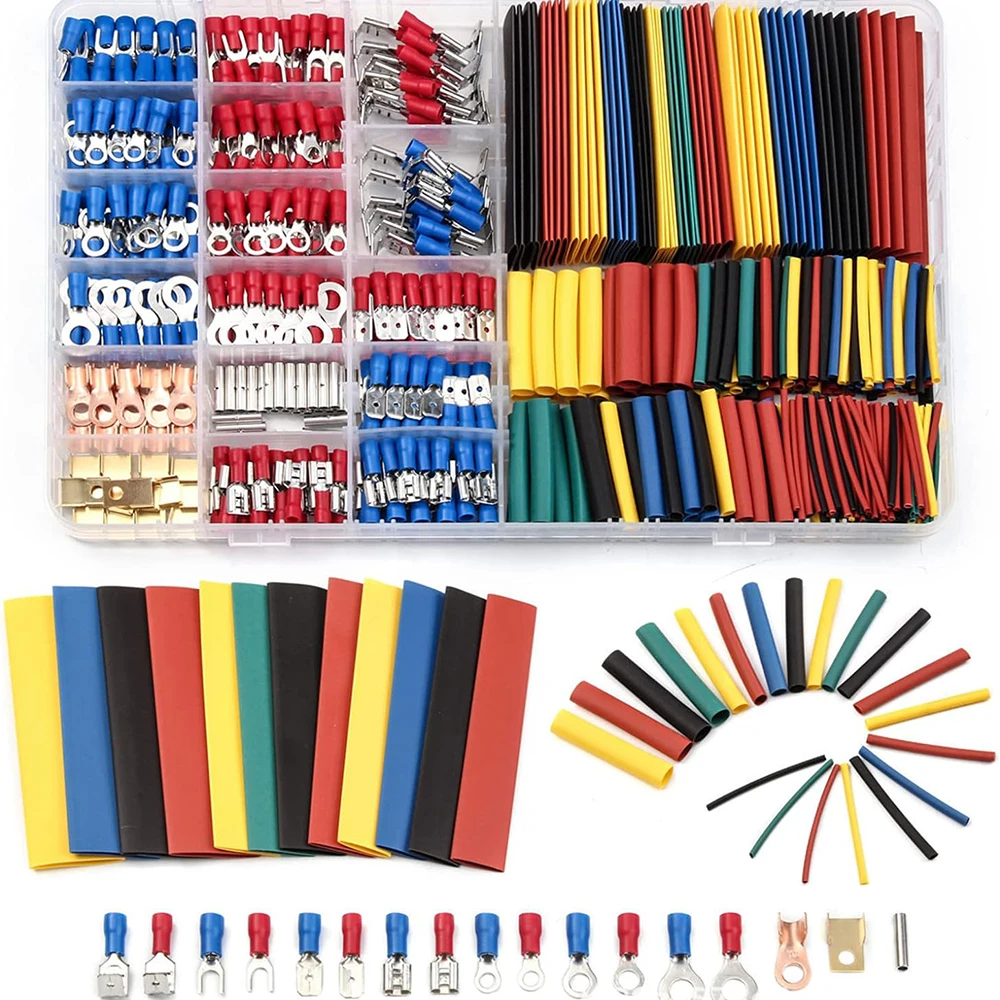 Cable Protector Assembly, 678pcs Electronic Welding Kits, For The Power Industry And Automotive Machinery Maintenance Industry