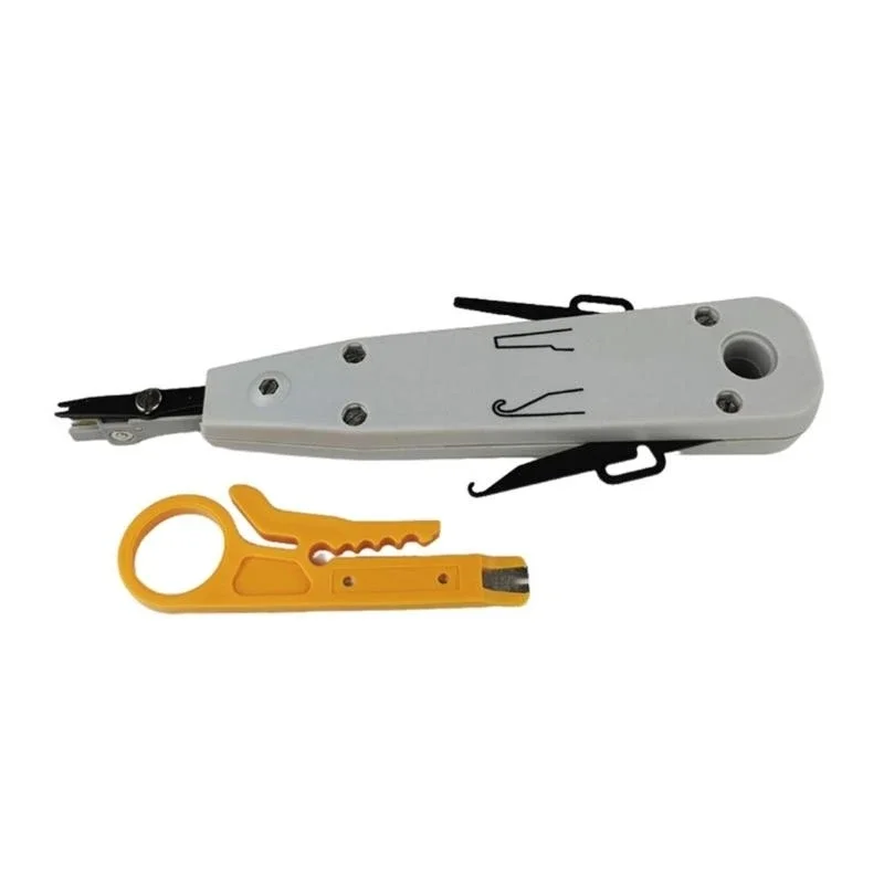 Insertion Tool Networking Cat7 Socket Networking Cable Pliers Tool Electric Socket Flush Mounted for Testing Instrument