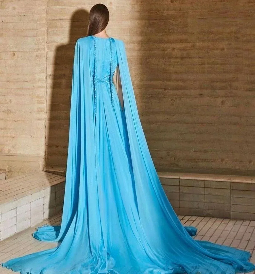 Vestido de noche de manga larga para mujer, vestido de fiesta de boda, vestido para ocasiones formales, digno y elegante, personalizado