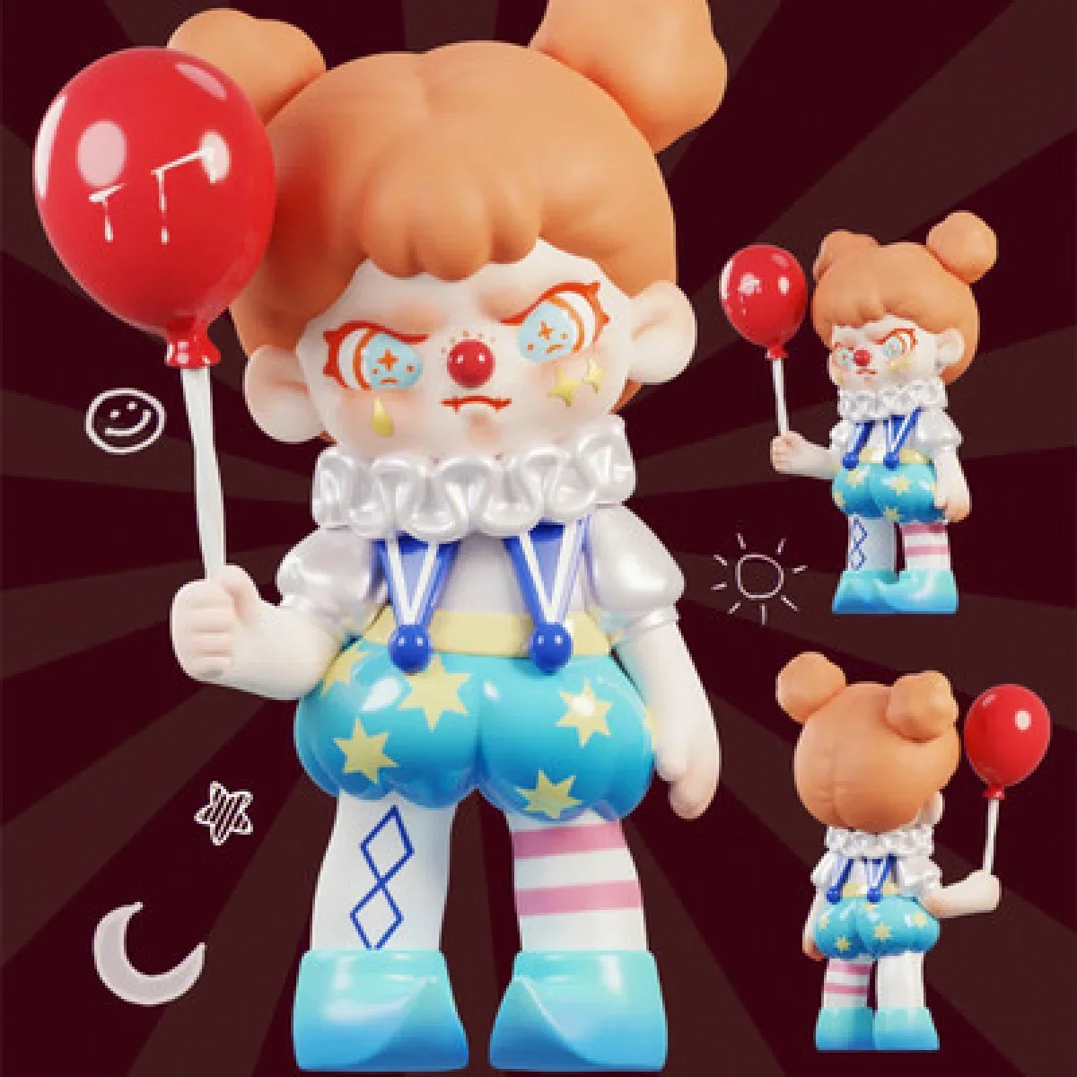 DORA Keep Strangers Away Series 2 Caja ciega de juguete Kawaii Anime figura de acción Caixa Caja sorpresa caja misteriosa muñecas niñas regalo
