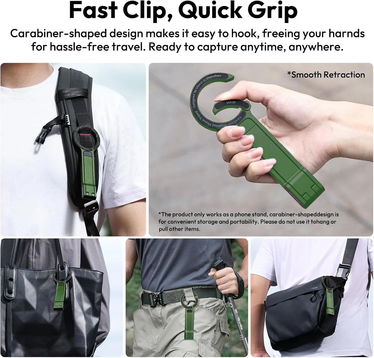 Ulanzi MA29 Magnetic Phone Stand Holder for iPhone 16 15 14 13 Pro Max Samsung S23 Mini Desk Holder Adjustable PK MA30 Bracket