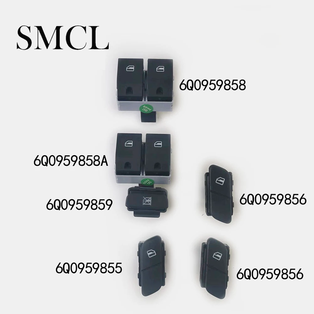 6Q0959858 6Q0959858A 6Q0959859 6Q0959855 6Q0959856 Lifter switch For Polo 2009-2010