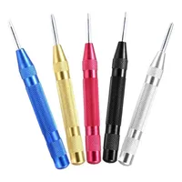 Automatic Centre Punch Woodworking Metal Drill Spring Marking Holes Tool HSS Centre Punch Dot Punch For Metal Wood Glass