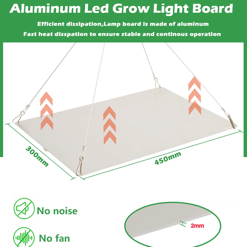 Full Spectrum 1000W/2000W/3000W 281B Dimmable Quantum LED Grow Light With 3000K 5000K IR For Indoor Plant Greenhouse