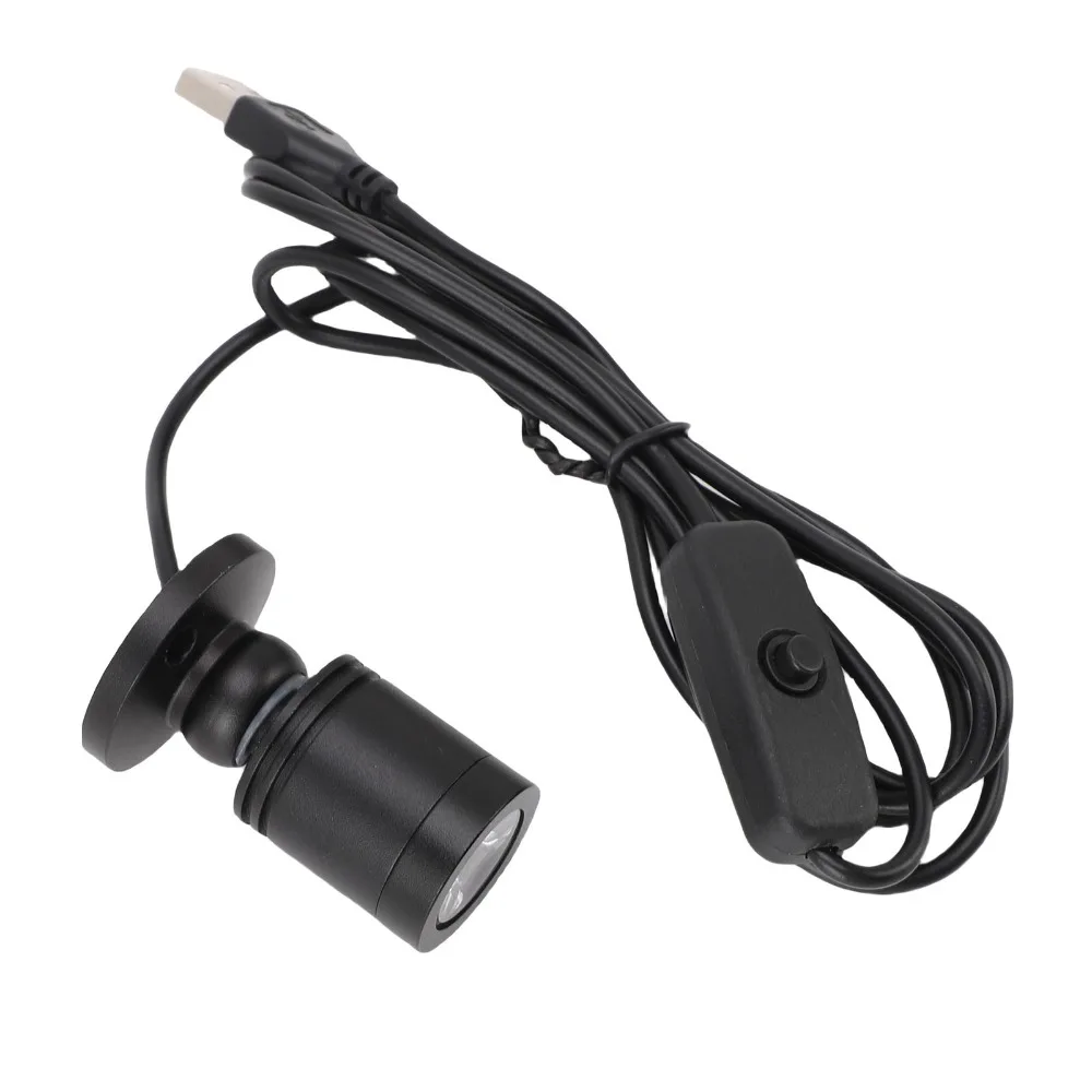 Mini 5V USB Powered LED Spotlight Aluminum Alloy Neutral Light 4000K Spotlight CRI 80+ 1W LED Accent Light Jewelry Showcase