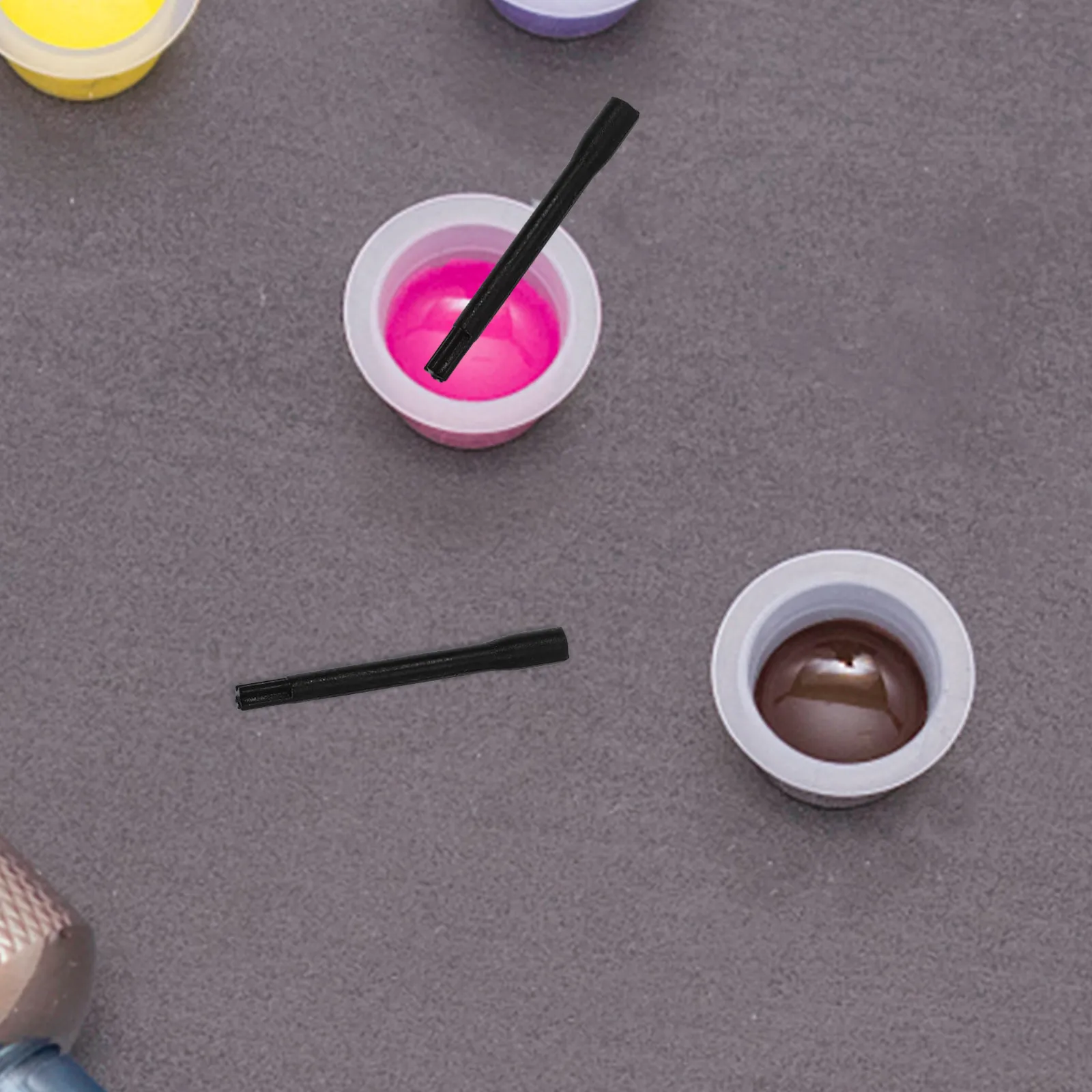 

100 шт. одноразовых палочек-мешалок из АБС-пластика для пигментов, для миксеров, аксессуары для тату, легкие стержни для перемешивания, для гигиенического использования