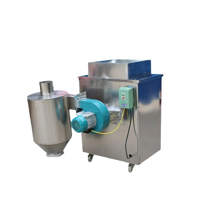 Peladora de granos de cacao tipo 400, peladora de maní y granos de café de acero inoxidable, granos de cacao, avellanas