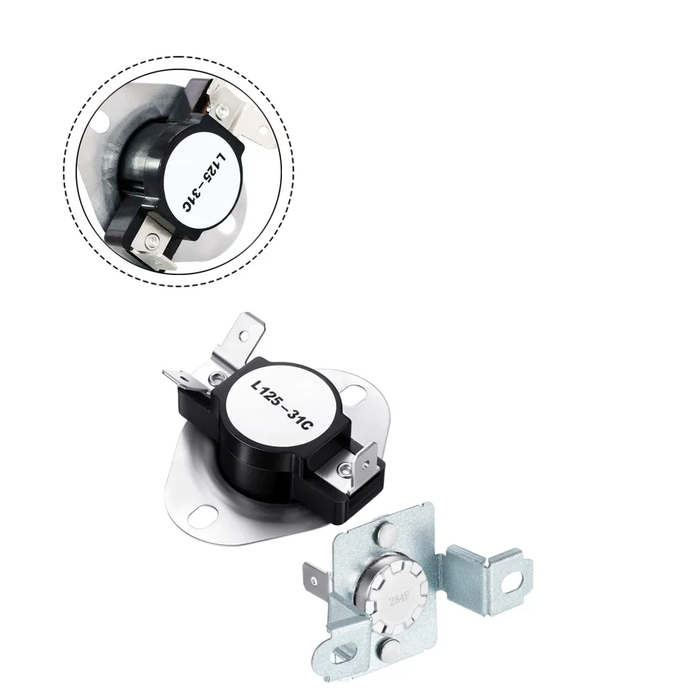 Dryer Thermostat Kit for Thermal Protection Systems Compatible with 6931EL3001F and 6931EL3003D Model Requirements
