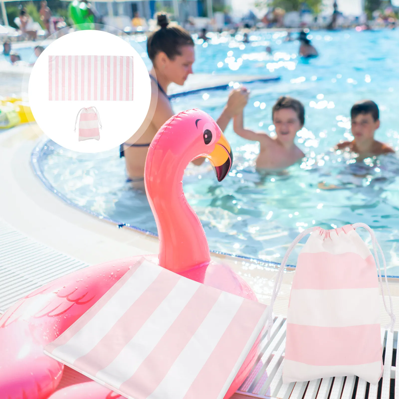 Quick-Drying Beach Towel – Large, Super Absorbent, Skin-Friendly, Multi-Use Pool & Beach Towel