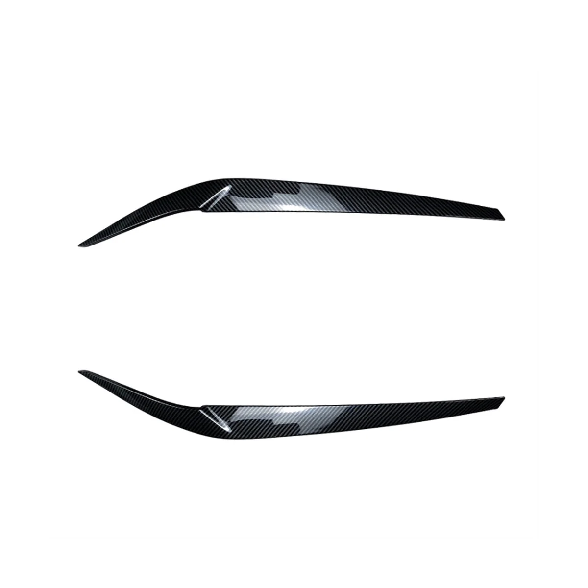 

Car Headlights Eyebrow Eyelids Trim Cover for 5 Series G30 525I 530I 2017-2021 Car Stickers Trim Decoration