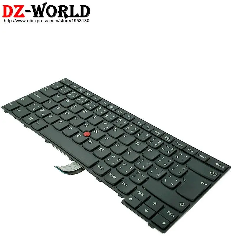 Imagem -06 - Teclado Retroiluminado Checo cz para Lenovo Laptop Lenovo Thinkpad L440 L450 L460 T440 s T450 T450s T460 01ax318 04y0870 01en476