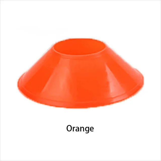 10/20/30pcs Soccer Training Sign Dish Pressure Resistant Cones Marker Discs Bucket Outdoor Basketball Football Training Sports 3