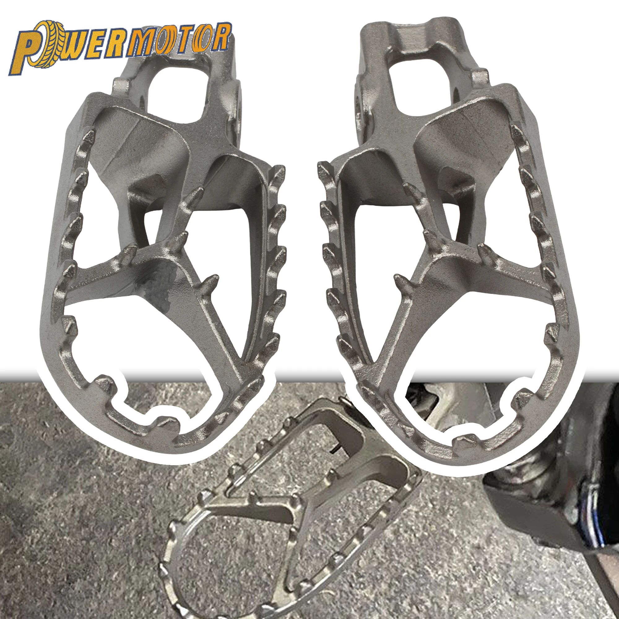 Pijakan Kaki Sepeda Motor Untuk Husqvarna TE FE TX FX TC FC 125 250 300 350 400 450 501 2017 2023 2024 Aksesoris