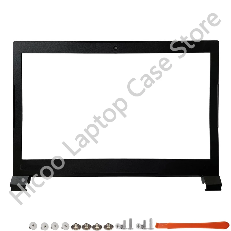 Imagem -03 - Laptop Lcd Tampa Traseira Moldura Frontal Dobradiças Palmrest Caixa Inferior Superior Carcaça Superior Preto Novo V31015ikb V310-15isk