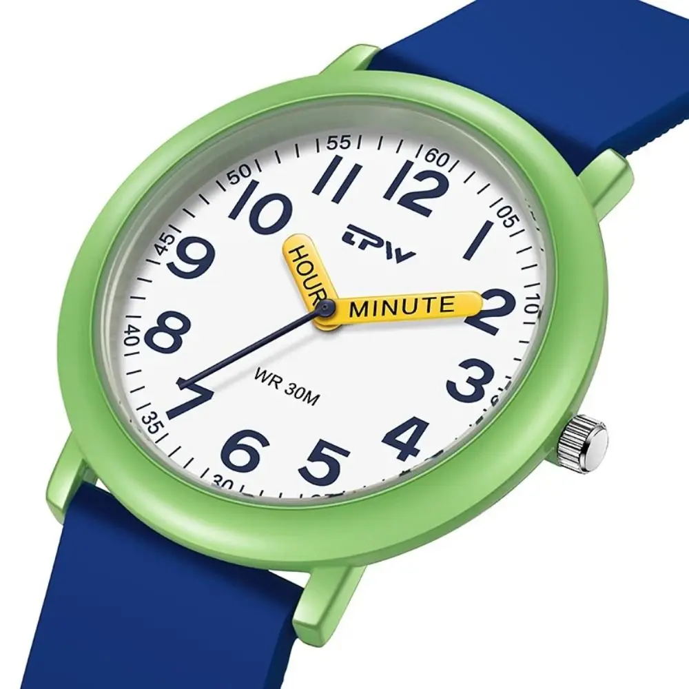 Cute Silicone Dopamine Watch Colorful Dial Candy Color Girl Watch Hands Watch Daily view 3