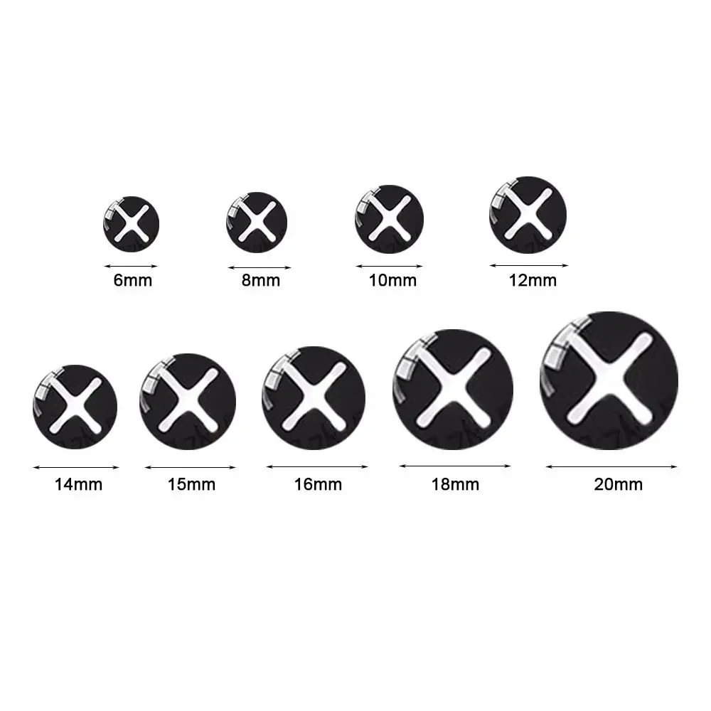 

20pcs/10pairs New 6mm-20mm Eyes Crafts Eyes Crystal Plastic Puppet Crystal Eyes Bear Animal Accessories DIY Doll Accessories