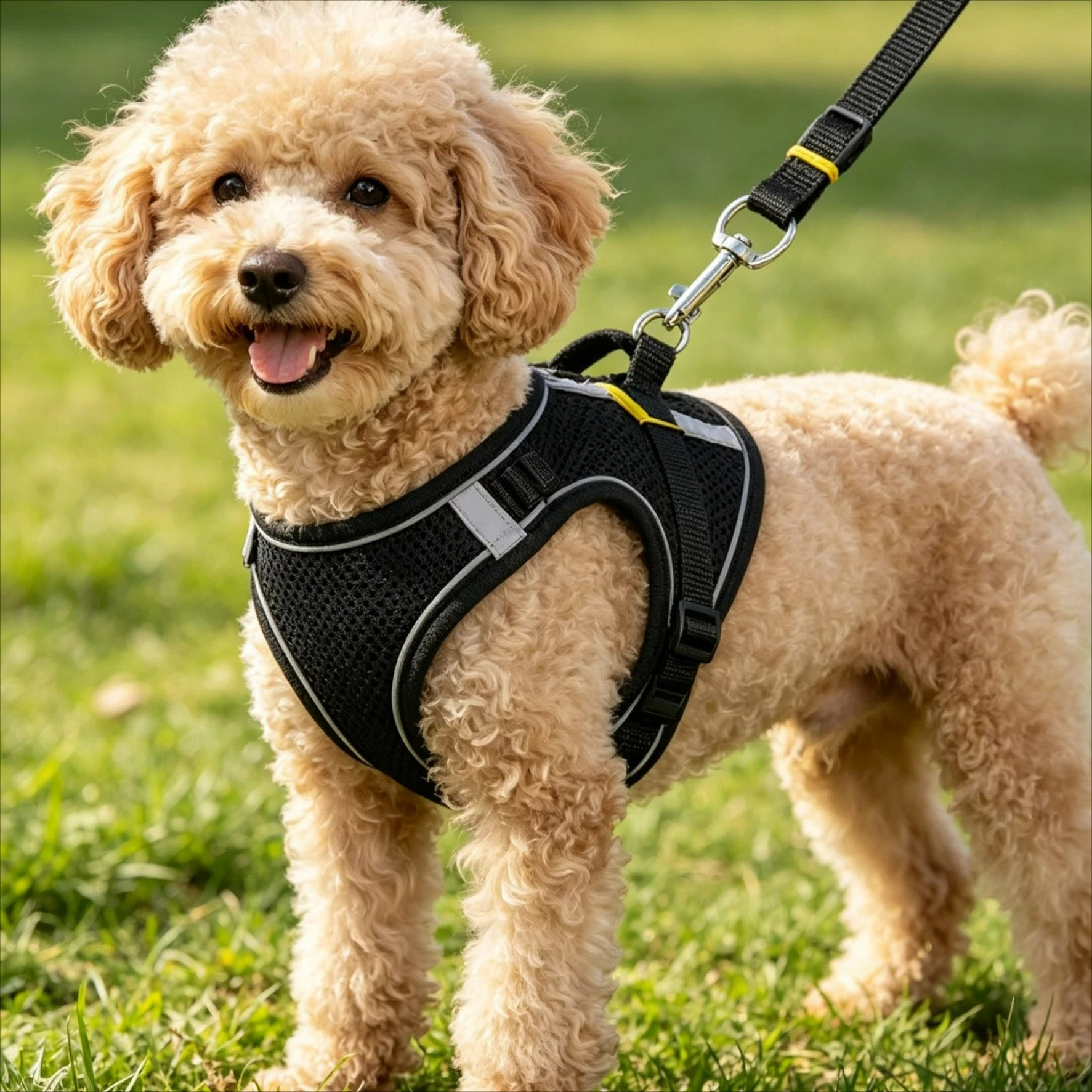 Puppy Harness Adjustable Pet Collars Vest Dogs French Bulldog Chihuahua for Small Medium Dogs Outdoor Walking Pet Accessories - view 6